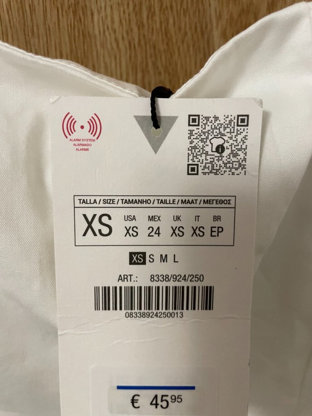 NWT ZARA COTTON POPLIN MAXI DRESS - Picture 4 of 5